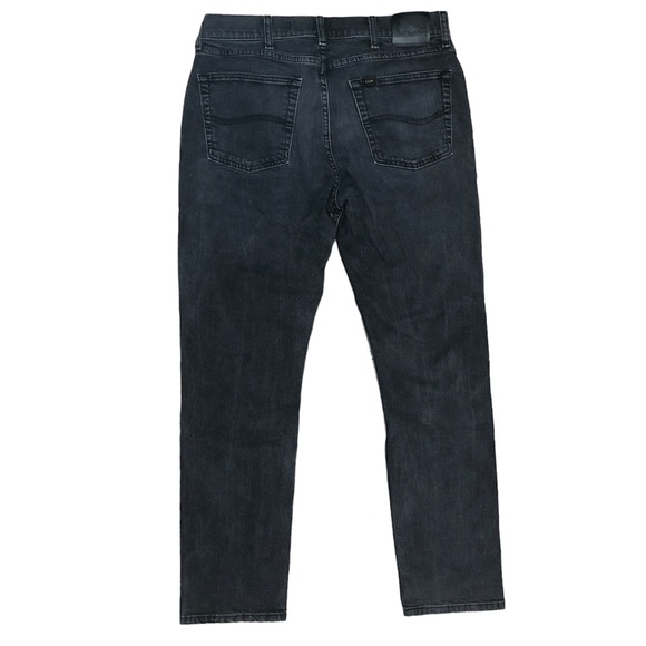 Men’s Lees Dark Grey Denim Jeans - Picture 2 of 4